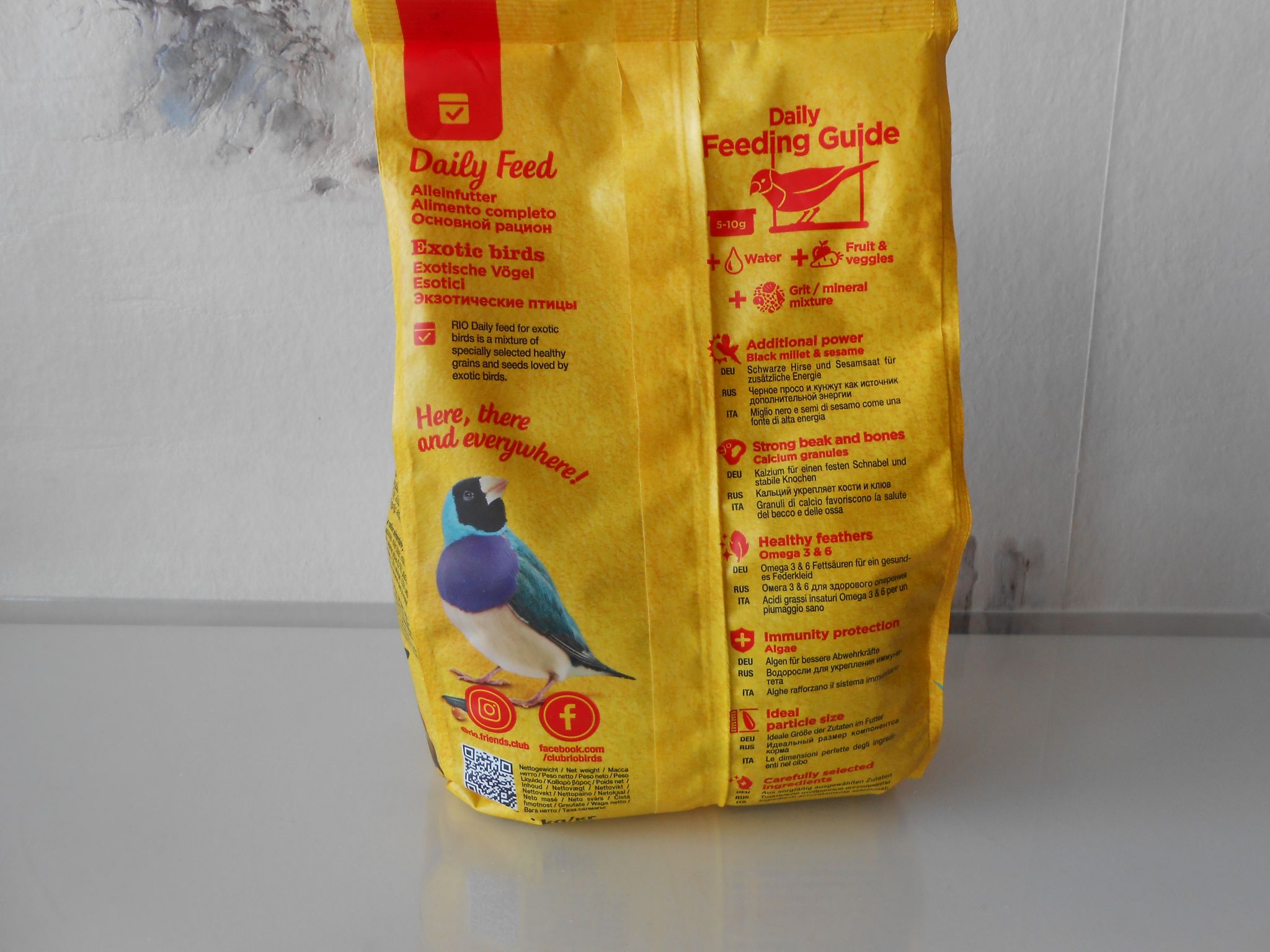 Alimento premium para aves exóticas (1 kg) - Imagen 2